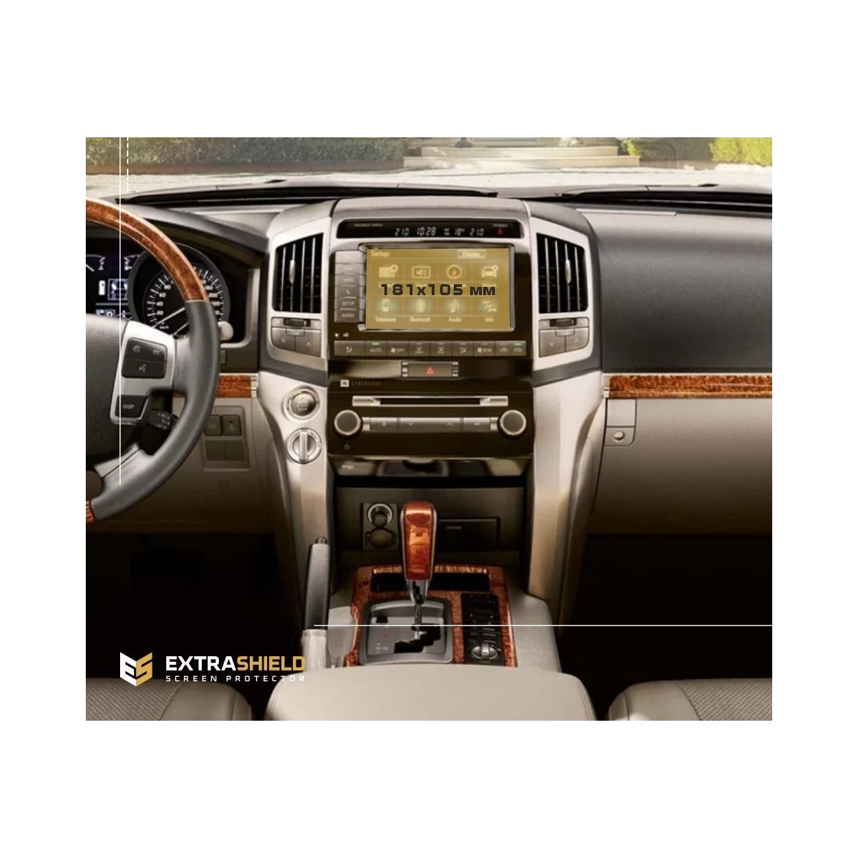 Toyota Land Cruiser 200 2015 - Present Multimedia 9" ExtraShield Screeen Protector