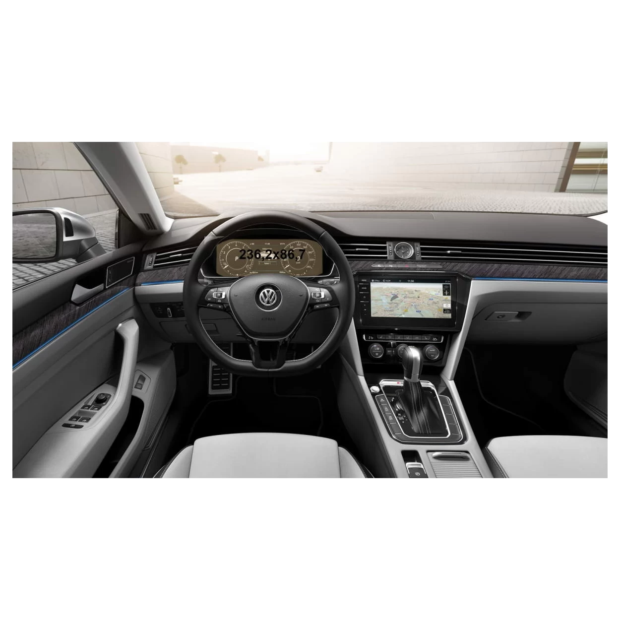 Volkswagen Arteon 2017 - 2020 Digital Speedometer VW AID 2019 10" ExtraShield Screeen Protector