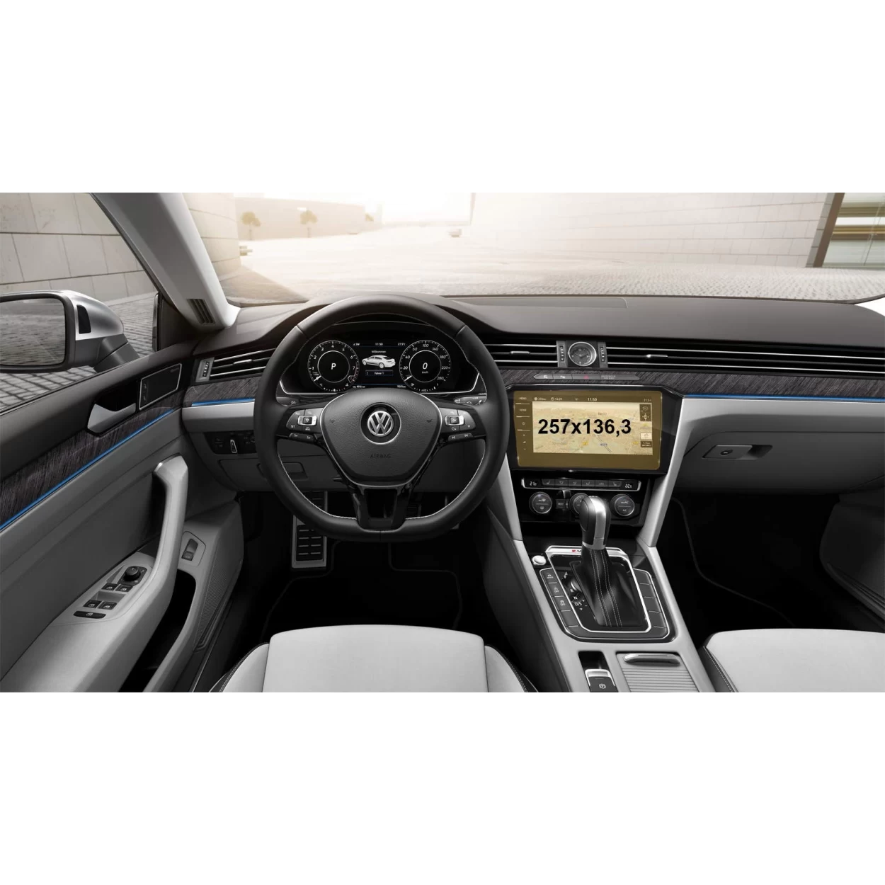 Volkswagen Arteon 2017 - 2020 Multimedia 12,3" ExtraShield Screeen Protector