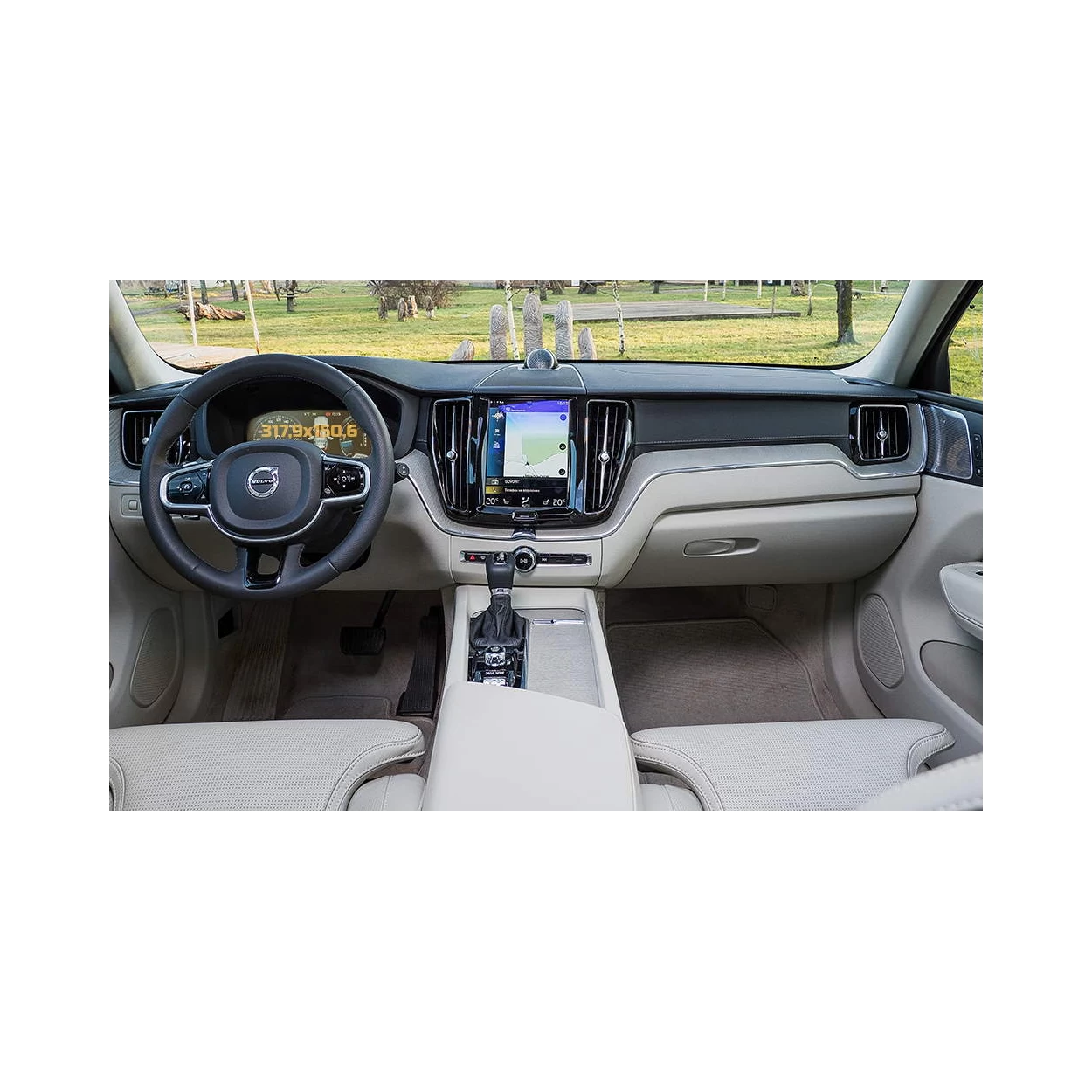 Volvo XC60 2017 - Present Digital Speedometer ExtraShield Screeen Protector