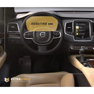Volvo XC60 2017 - Present Digital Speedometer ExtraShield Screeen Protector 2