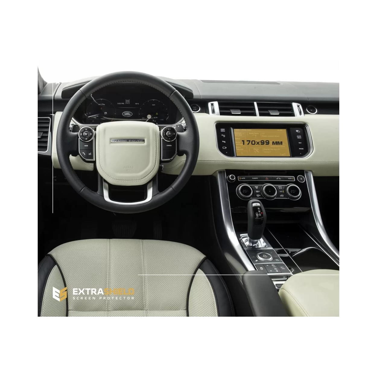 Land Rover RR Sport (L494) 2012 - 2017 Multimedia ExtraShield Screeen Protector