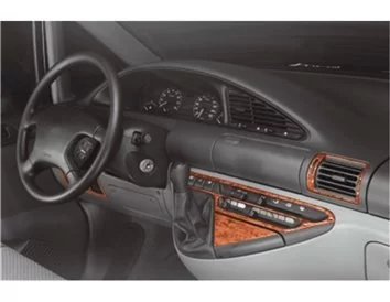 Citroen Evasion 09.94-10.02 3D Interior Dashboard Trim Kit Dash Trim Dekor 18-Parts - 1 - Interior Dash Trim Kit