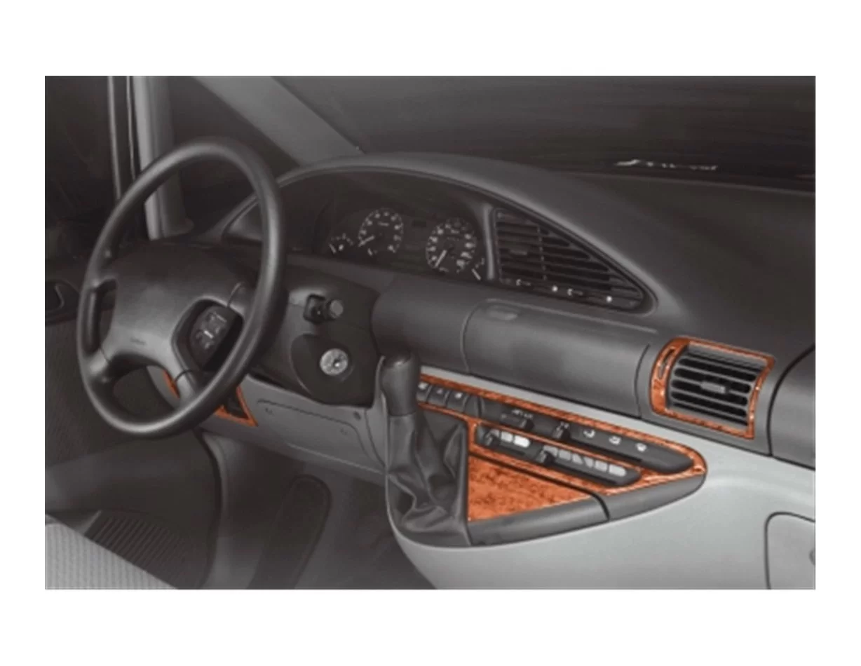 Citroen Evasion 09.94-10.02 3D Interior Dashboard Trim Kit Dash Trim Dekor 18-Parts - 1 - Interior Dash Trim Kit