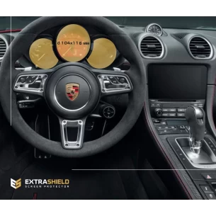 Porsche Cayman 2016 - Present Digital Speedometer 12" ExtraShield Screeen Protector