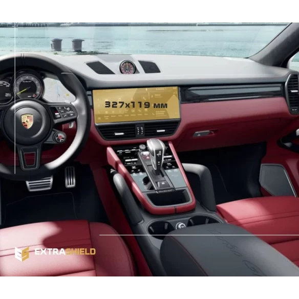 Porsche Cayenne 2017 - Present Multimedia 12" ExtraShield Screeen Protector