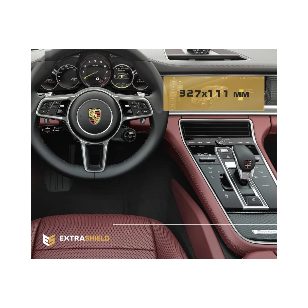 Porsche Panamera II 2017 - Present Multimedia 12" ExtraShield Screeen Protector