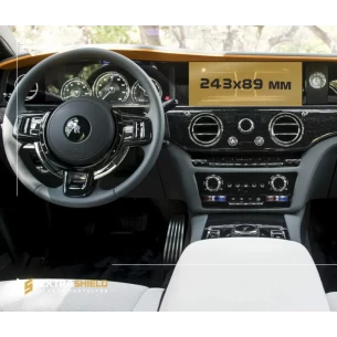 Rolls-Royce Ghost 2014 - 2021 Multimedia 8,8" ExtraShield Screeen Protector