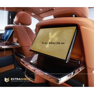 Rolls-Royce Phantom 2017 - Present Passenger monitors (2pcs,) 15" ExtraShield Screeen Protector