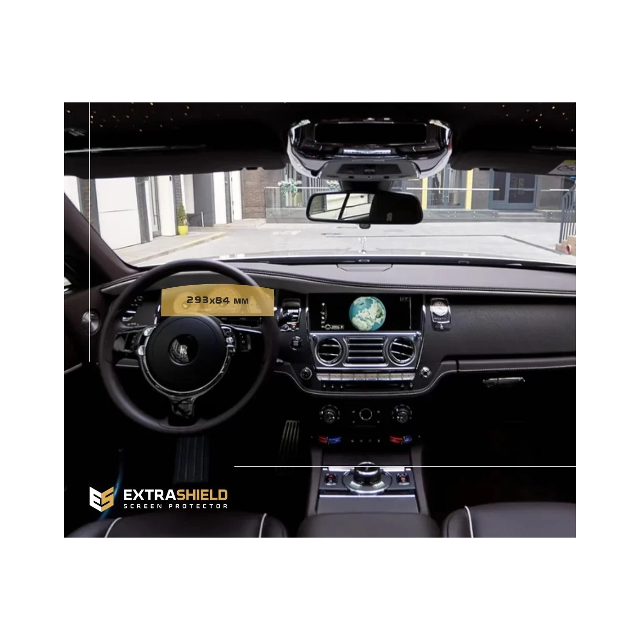 Rolls-Royce Wraith 2013 - Present Digital Speedometer ExtraShield Screeen Protector