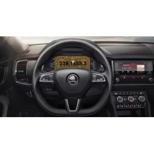 Skoda Kodiaq (NS7) 2016 - Present Digital Speedometer LCD-Digi 10,25" ExtraShield Screeen Protector