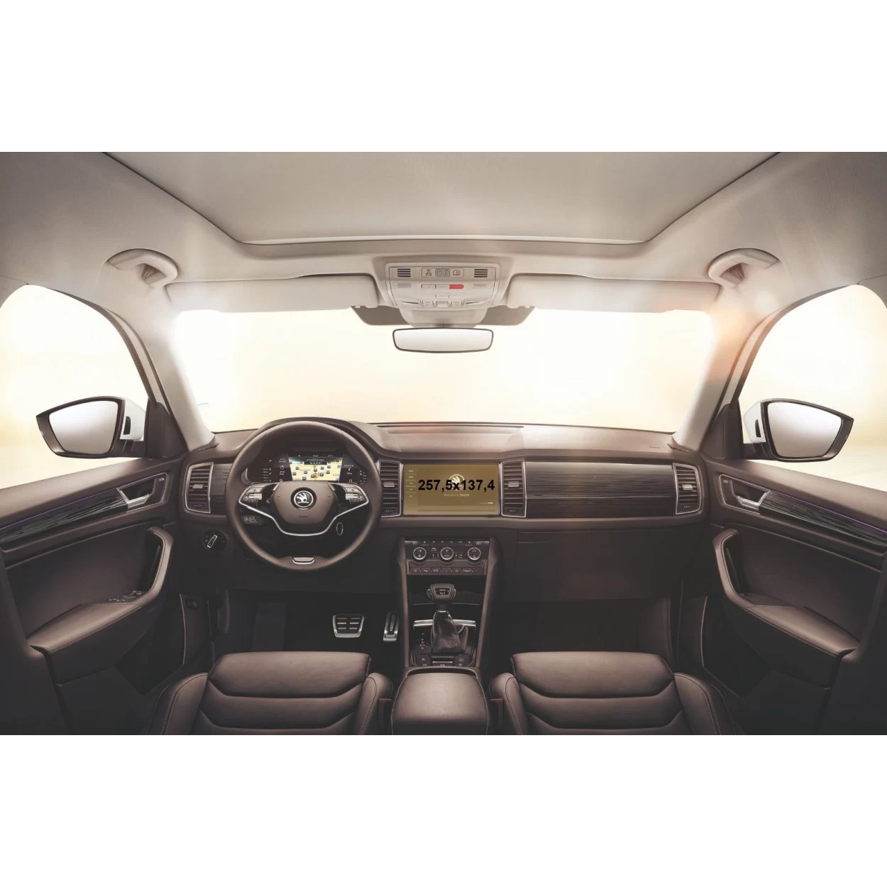 Skoda Kodiaq (NS7) 2016 - Present Multimedia Columbus 9,2" ExtraShield Screeen Protector