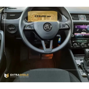 Skoda Octavia (A7) 2019 - Present Digital Speedometer LCD-Digi 10,25" ExtraShield Screeen Protector