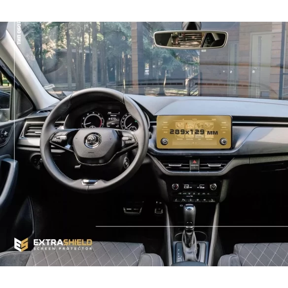 Skoda Rapid 2021 - Present Digital Speedometer LCD-Digi 10,25" ExtraShield Screeen Protector