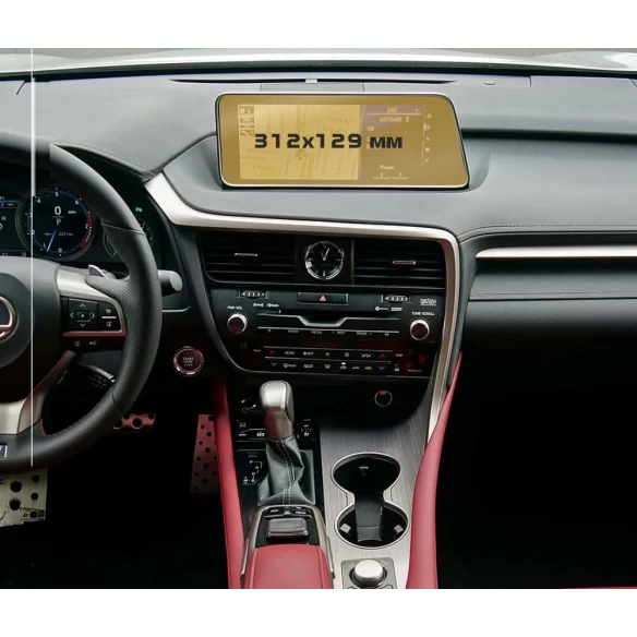 Lexus RX 2015 - 2019 Multimedia 8" ExtraShield Screeen Protector