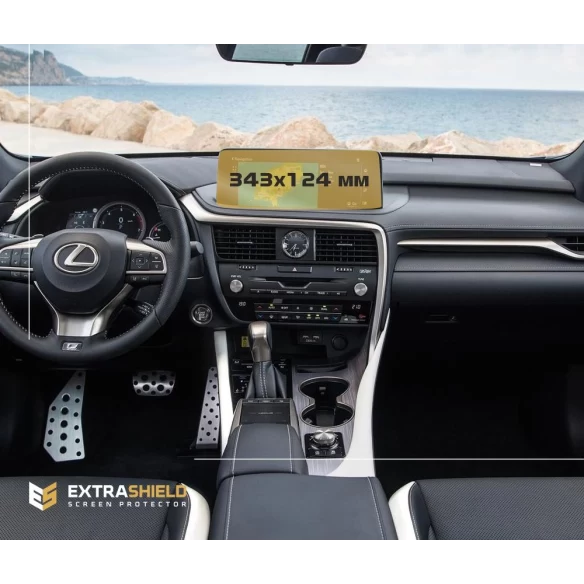 Lexus RX 2019 - Present Multimedia 12,3" ExtraShield Screeen Protector