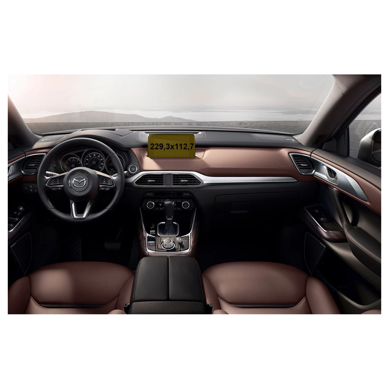 Mazda CX-9 2015 - 2020 Multimedia 8" ExtraShield Screeen Protector