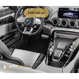 Mercedes-Benz AMG GT (C190/R190) 2016 - 2020 Digital Speedometer 10,25" ExtraShield Screeen Protector