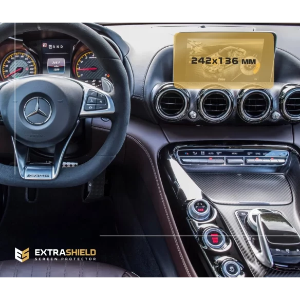Mercedes-Benz AMG GT (C190/R190) 2014 - 2018 Multimedia 7" ExtraShield Screeen Protector