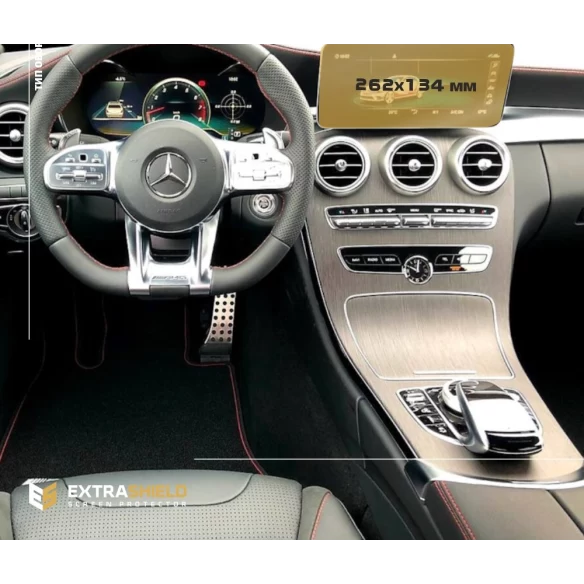 Mercedes-Benz C-class (W205/S205/C205/A205) 2014 - 2018 Multimedia 8" ExtraShield Screeen Protector