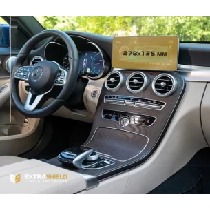 Mercedes-Benz C-class (W205/C205/A205) 2018 - Present Multimedia 10,3" ExtraShield Screeen Protector