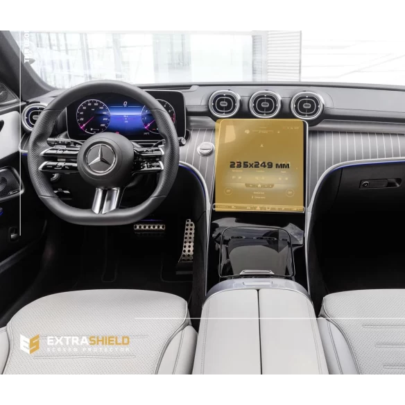 Mercedes-Benz C-class (S206/W206) 2021 - Present Full color LCD monitor 11.9" Touch Screen ExtraShield Screeen Protector