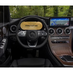 Mercedes-Benz GLC (X253/C253) 2019 - Present Digital Speedometer 10,25" ExtraShield Screeen Protector