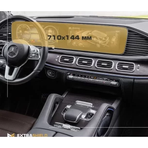 Mercedes-Benz GLE (W167/C167) 2018 - Present Digital Speedometer + Multimedia 12,3" ExtraShield Screeen Protector