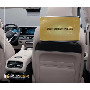 Mercedes-Benz GLS (W167) 2019 - Present Passenger monitors (2pcs,) 10,2" ExtraShield Screeen Protector