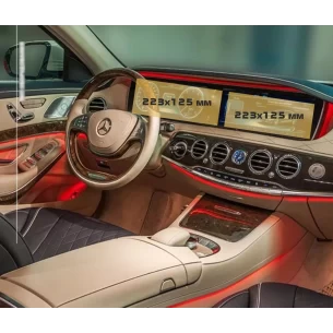 Mercedes-Benz S-class Pre-facelift (W222/C217/X222/A217) 2013 - 2017 Passenger monitors (2pcs,) ExtraShield Screeen Protector