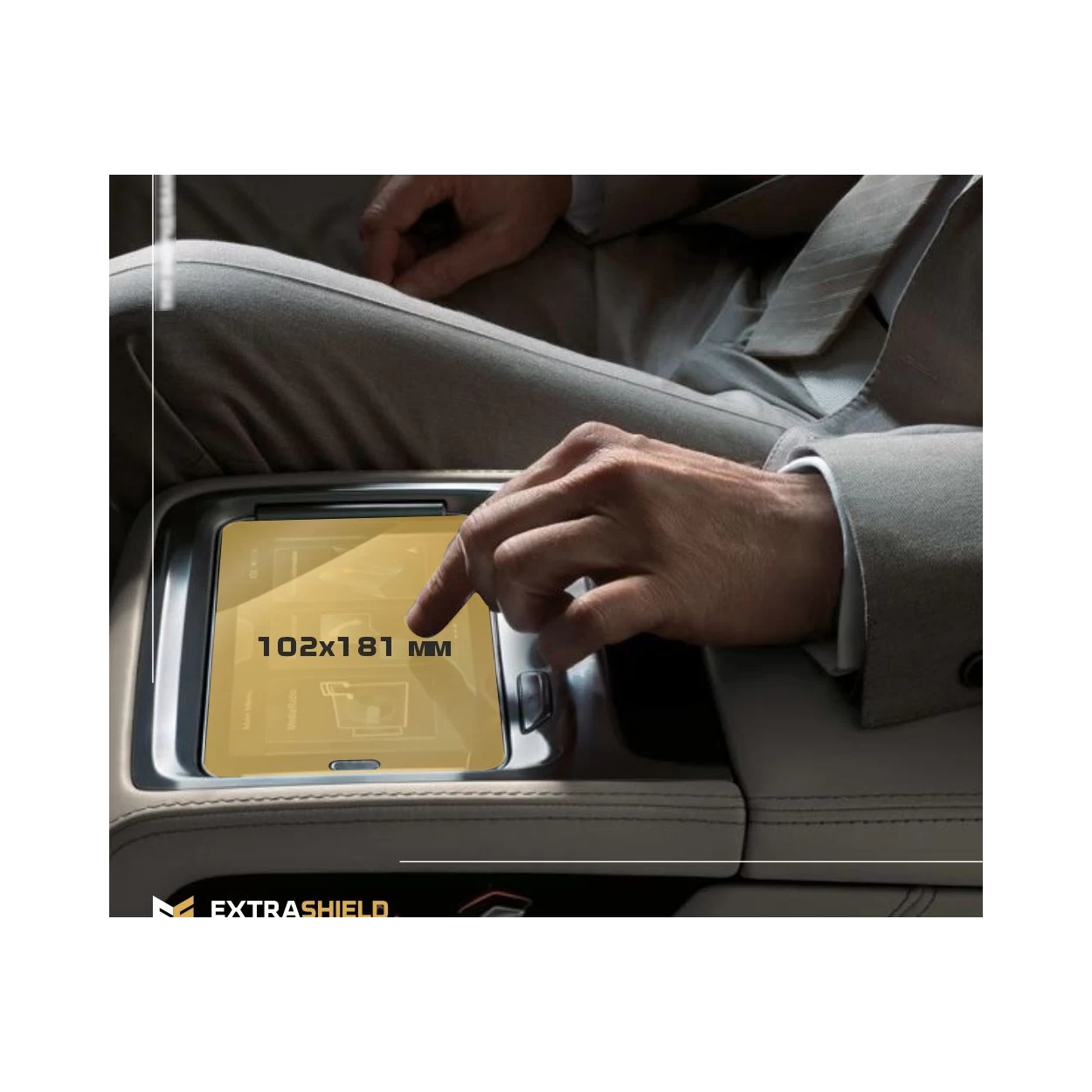 Mercedes-Benz S-class (W223/Z223) 2020 - Present Mobile office Samsung SM-T230NZ 7" ExtraShield Screeen Protector