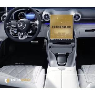 Mercedes-Benz SL-Class 2022 - Present Full color LCD monitor 11.9" Touch Screen ExtraShield Screeen Protector