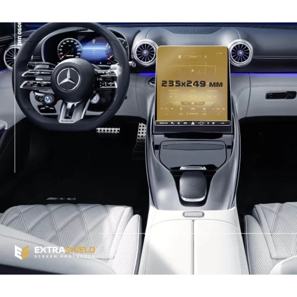 Mercedes-Benz SL-Class 2022 - Present Full color LCD monitor 11.9" Touch Screen ExtraShield Screeen Protector