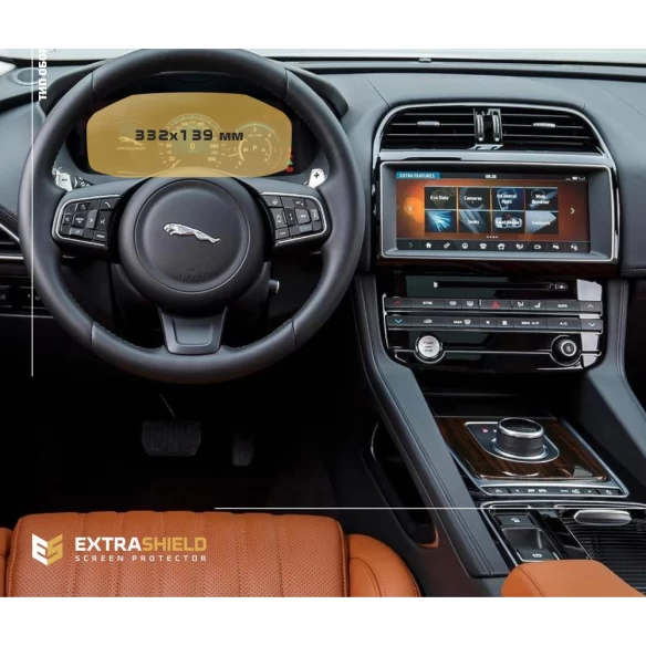 Jaguar F-PACE 2021 - Present Digital Speedometer ExtraShield Screeen Protector