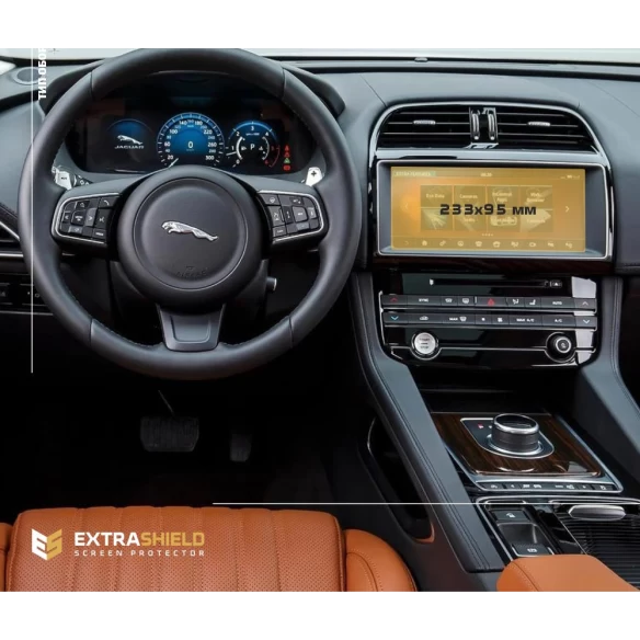 Jaguar F-PACE 2019 - Present Multimedia 12,3" ExtraShield Screeen Protector