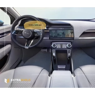 Jaguar I-PACE 2018 - Present Digital Speedometer ExtraShield Screeen Protector