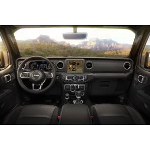 Jeep Grand Wagoneer 2021 - Present Passenger monitors (2pcs,) ExtraShield Screeen Protector