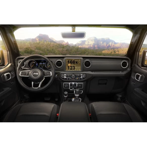 Jeep Grand Wagoneer 2021 - Present Passenger monitors (2pcs,) ExtraShield Screeen Protector