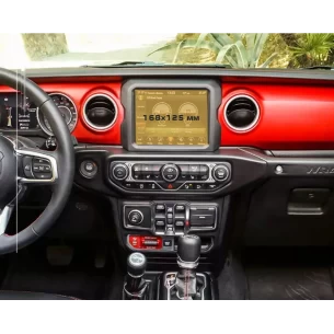 Jeep Wrangler Rubicon 2021 - Present Multimedia Uconnect 5,0 5" ExtraShield Screeen Protector