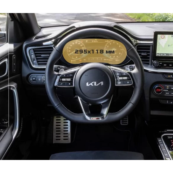 KIA Xceed 2019 - Present Digital Speedometer 12,3" ExtraShield Screeen Protector