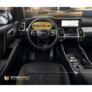 KIA Sorento 2020 - Present Digital Speedometer Supervision TFT 12,3" ExtraShield Screeen Protector