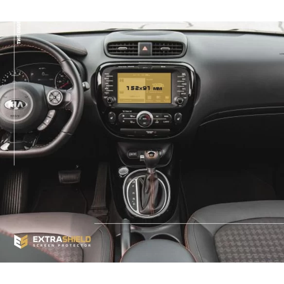 KIA Soul 2018 - Present Multimedia 7" ExtraShield Screeen Protector