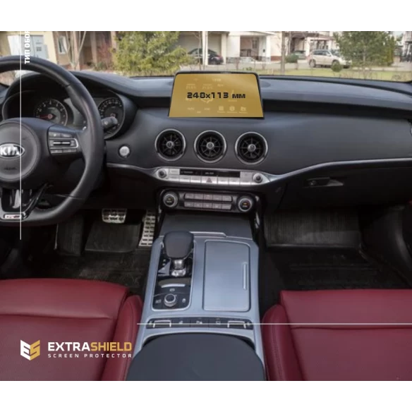 KIA Stinger 2021 - ?.? Multimedia 10,25" ExtraShield Screeen Protector