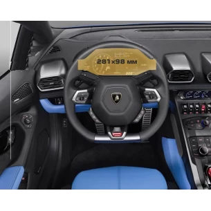 Lamborghini Huracan 2014 - Present Digital Speedometer ExtraShield Screeen Protector