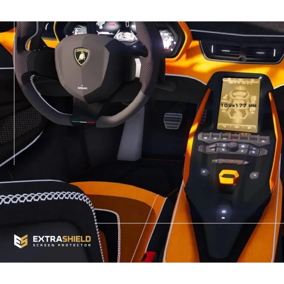 Lamborghini Sian 2019 - Present Multimedia + Climate-Control 8,4" ExtraShield Screeen Protector