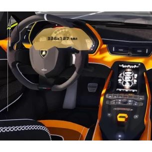 Lamborghini Sian 2019 - Present Multimedia + Climate-Control 8,4" ExtraShield Screeen Protector 2