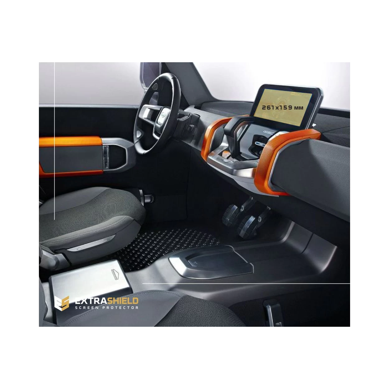 Land Rover Defender (90-110) 2019 - Present Multimedia Touch Pro 10" ExtraShield Screeen Protector