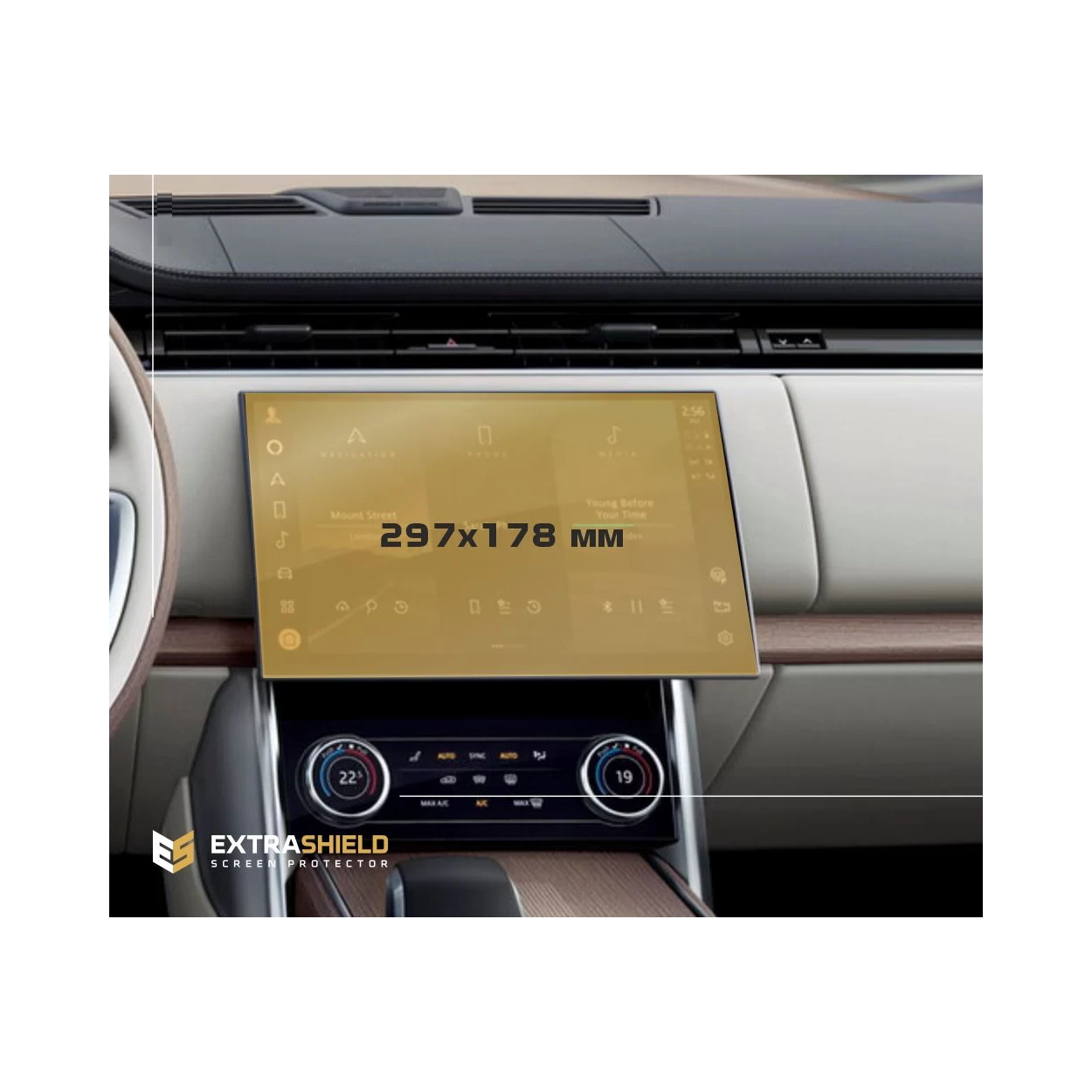 Land Rover Range Rover (L460) Autobiography 2021 - 2022 Full color LCD monitor 13.1" Touch Screen ExtraShield Screeen Protector