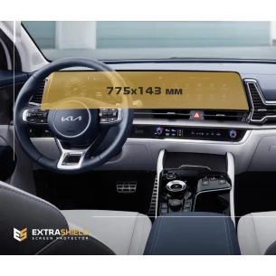KIA Sportage 2021 - ?.? Full color LCD monitor 12" ExtraShield Screeen Protector 2