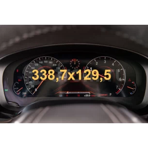 BMW 6 Series (G32) 2017 - 2020 Digital Speedometer (left button) 12,3" ExtraShield Screeen Protector